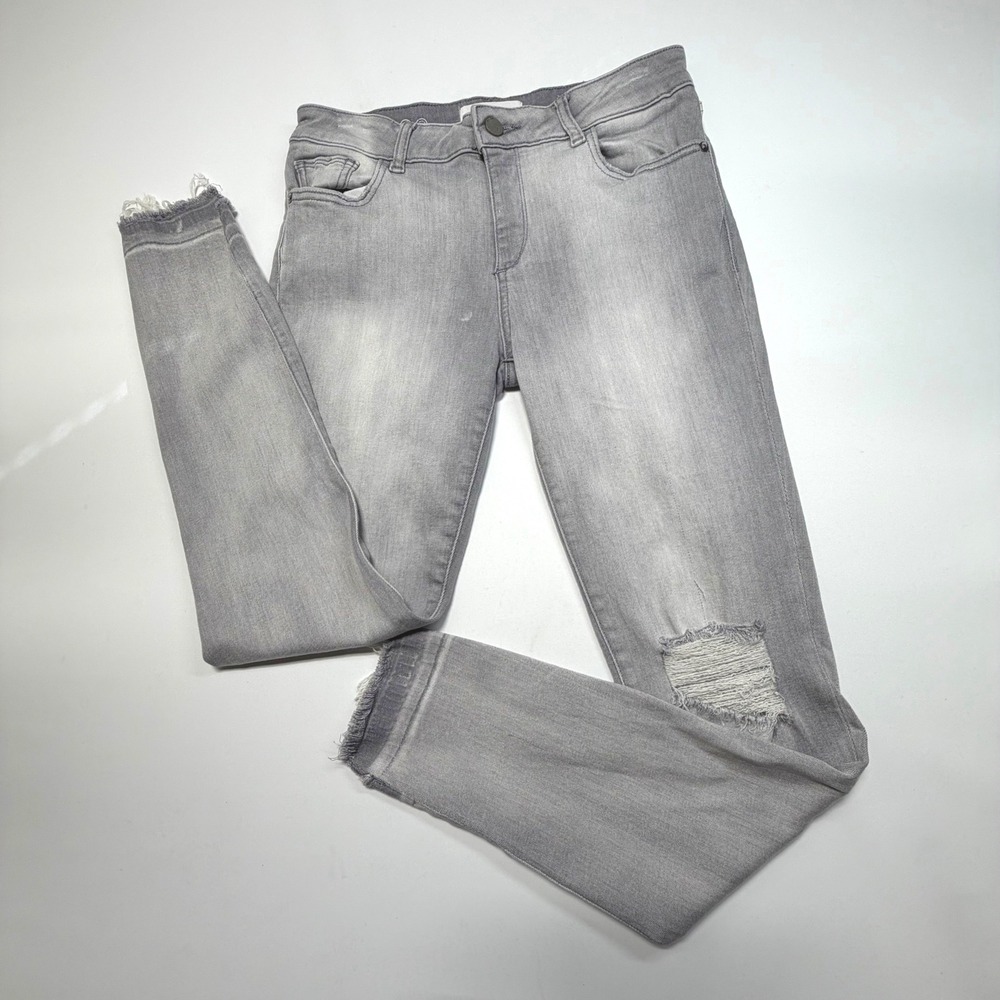 DL1961 Margaux Instasculpt Ankle‎ Skinny Jeans – Gray – Size 28
